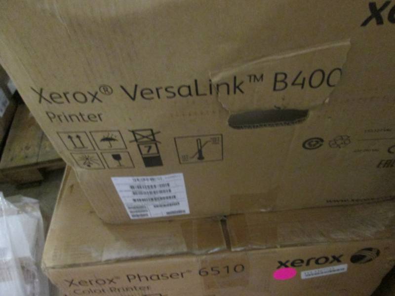 lot 202 image: Xerox Versalink B400 Monochrome Las...