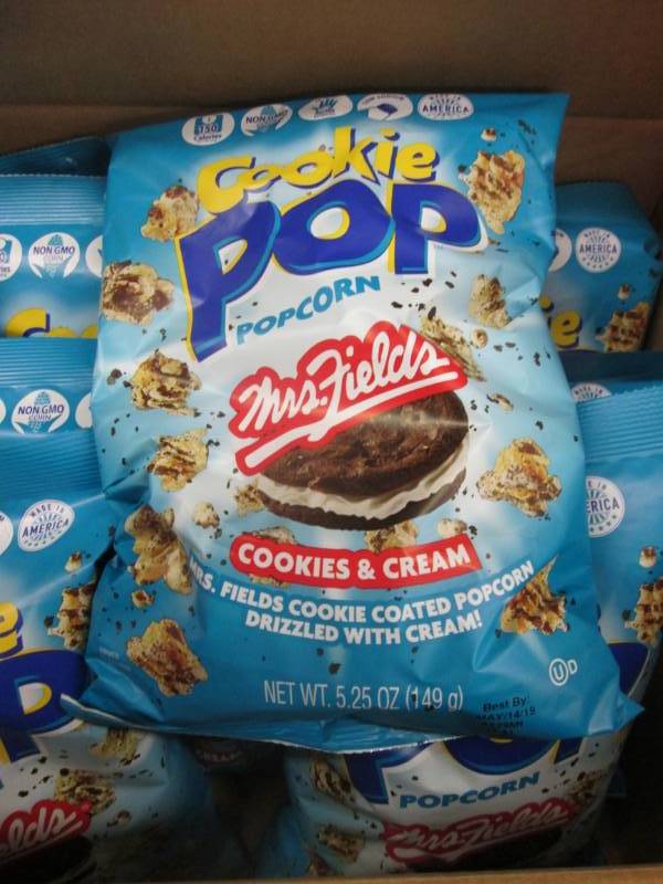 lot 221 image: Case of 12 - 5.25 oz bags of Cookie...