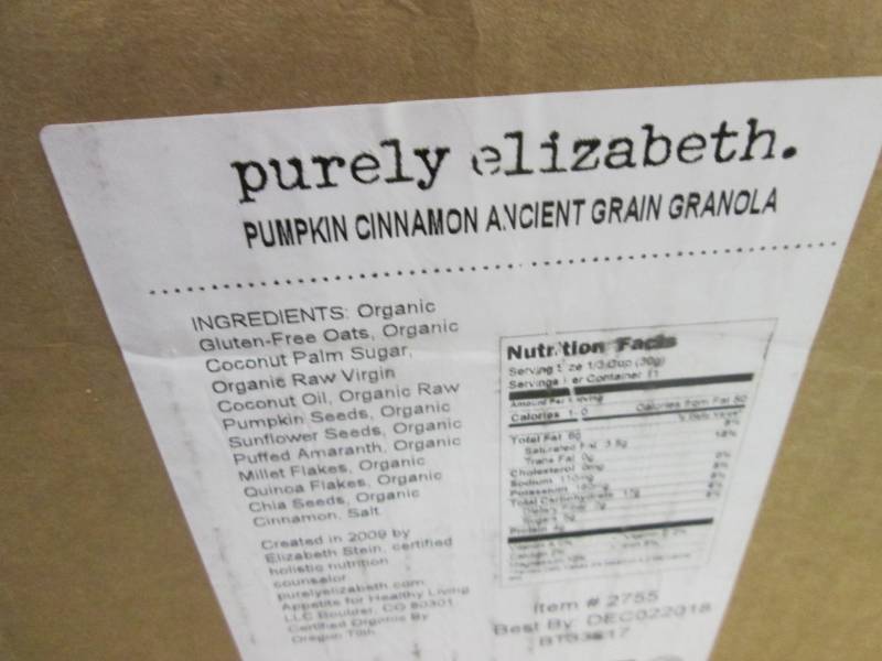 lot 225 image: 20 Lb Box Pumpkin Cinnamon Ancient ...