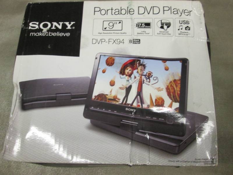 lot 241 image: Sony Portable DVD Player...