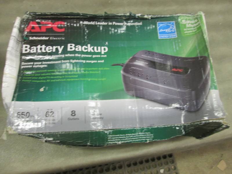lot 242 image: APC Battery Backup...
