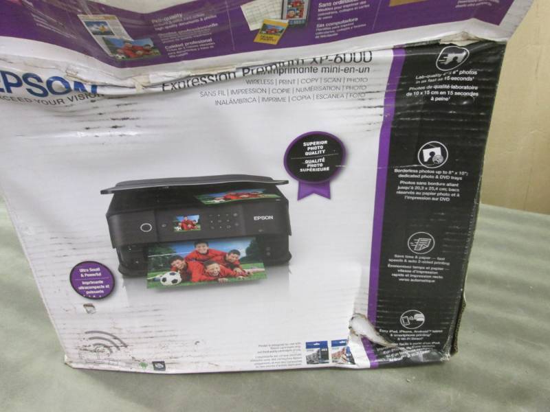 lot 246 image: Epson Expression Premium XP-6000 Wi...