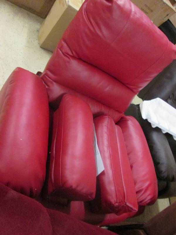 lot 270 image: Overstuffed Recliner open box Retai...