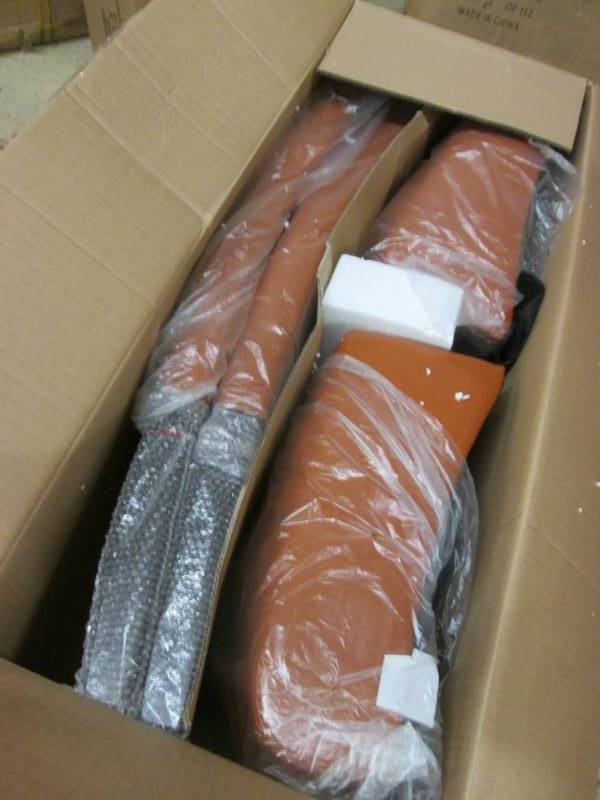lot 280 image: Set of 2 Hudson Chairs open box Ret...