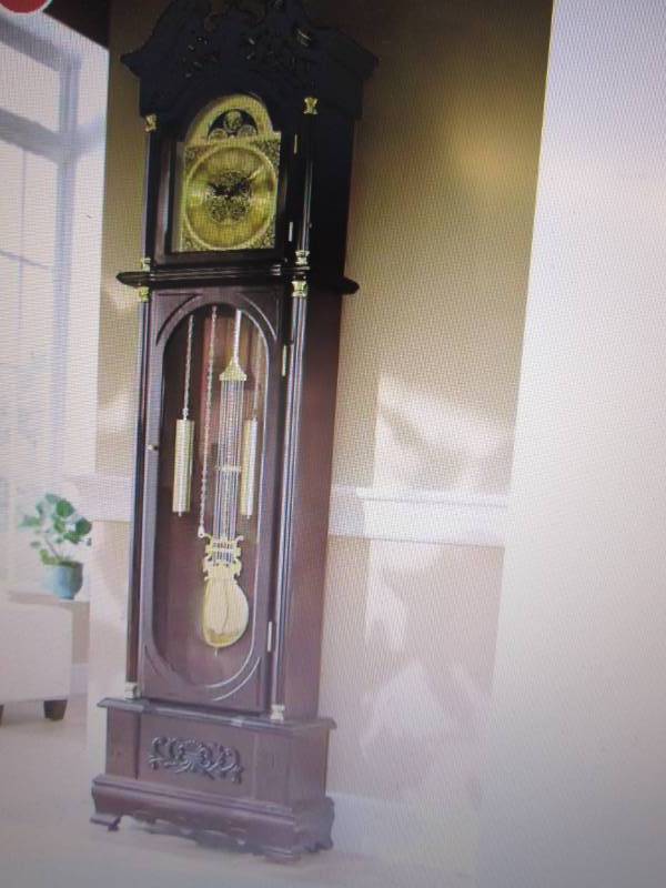 lot 286 image: Westminster Grandfather Clock open ...