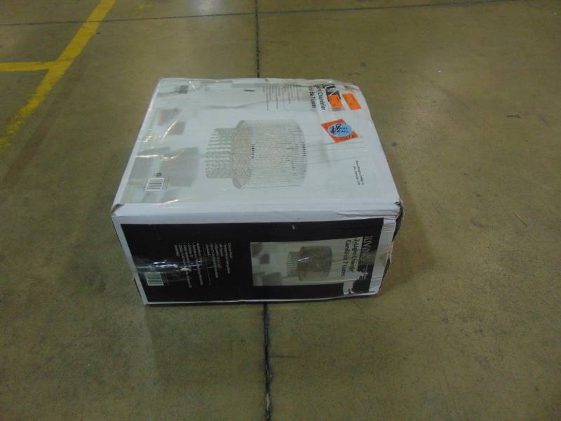lot 36 image: Decor Living 7-Light Chandelier 20906-15