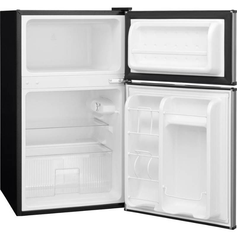 lot 69 image: Frigidaire 3.1-cu ft Freestanding Mini Fridge Freezer Compartment (Silver Mist) FFPS31L2QM