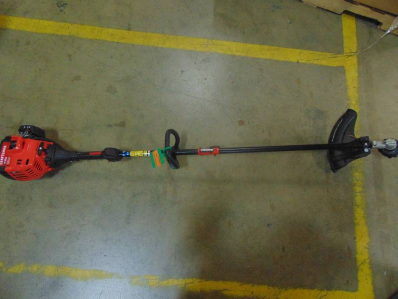 lot 101 image: CRAFTSMAN 25-cc 2-cycle 17-in Straight Shaft Gas String Trimmer with Attachment and Edger Capability CMXGTAMD25SC