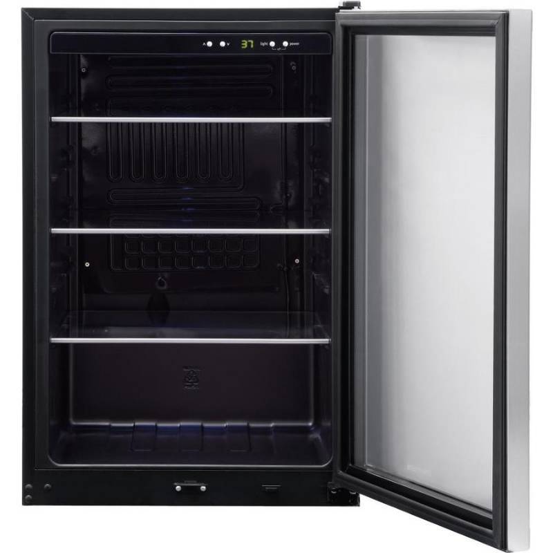 lot 147 image: Frigidaire 4.6-cu ft Stainless Steel Freestanding Beverage Center FFBC46L2QS