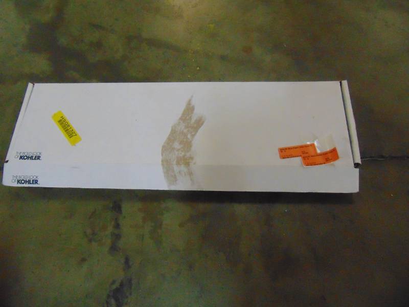 lot 150 image: KOHLER White Plastic Drain Cover 9155-0