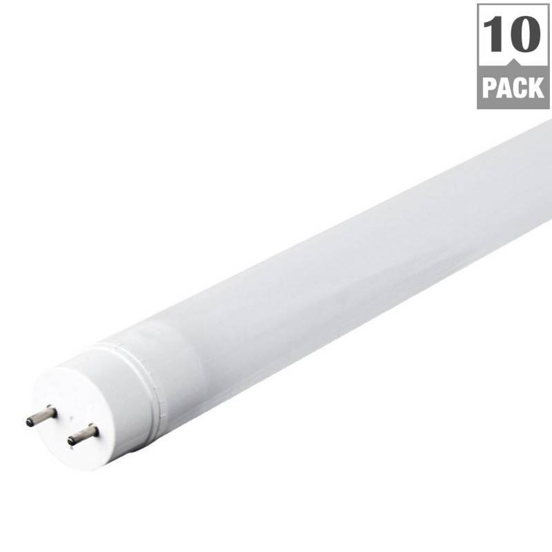 lot 155 image: Feit Electric 4 ft. T8 32W Equivalent Cool White (4000K) Linear LED Tube Light Bulb Maintenance Pack T848841LEDMP10 (4 Packs of 10)