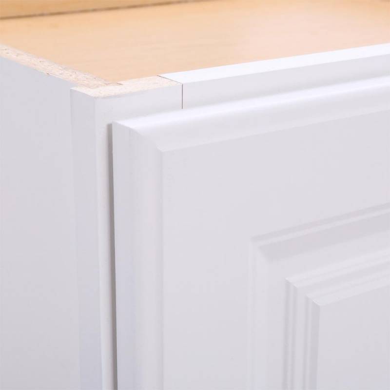 lot 169 image: Hampton Assembled 15x30x12 in. Wall Kitchen Cabinet in Satin White KW1530-SW