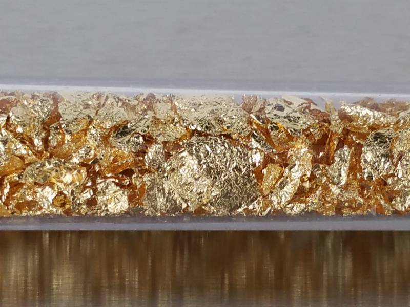 Vial of Pure 24k Gold Flakes