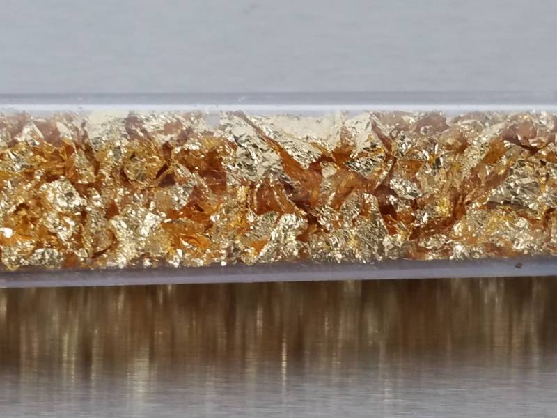 Vial of Pure 24k Gold Flakes