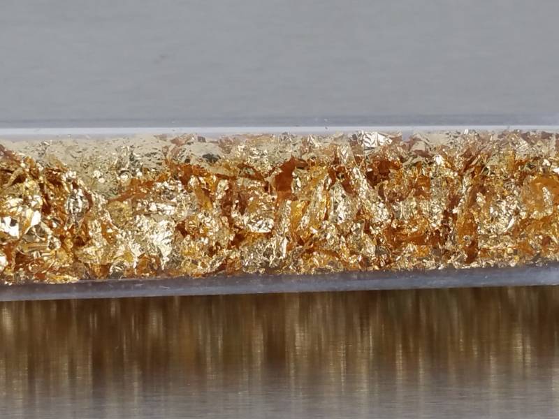 Vial of Pure 24k Gold Flakes