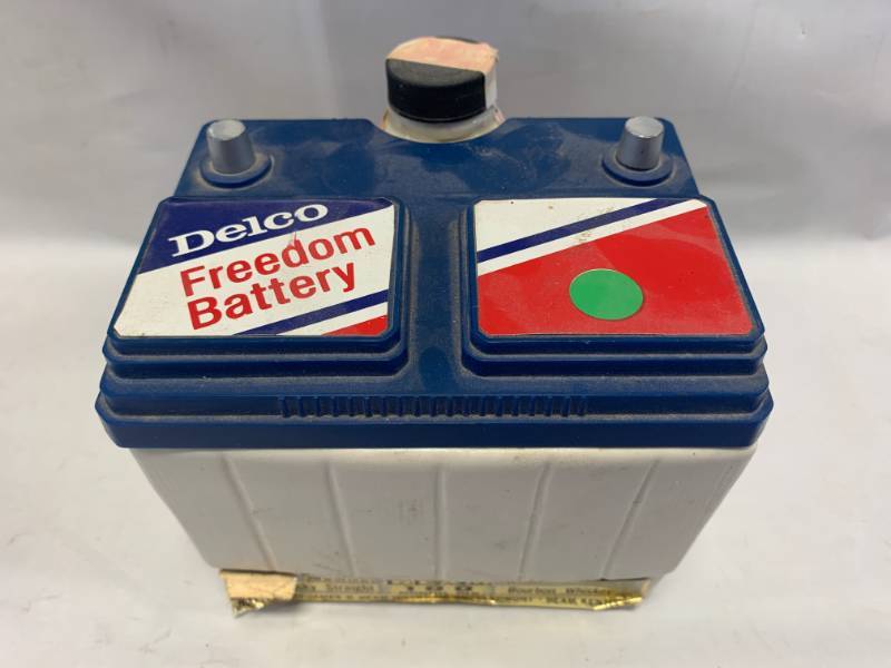 AC Delco 1970s Battery Jim Beam Decanter