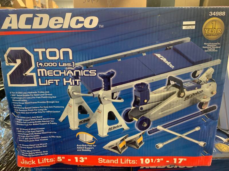 Brand New AC Delco Mechanics Lift Kit