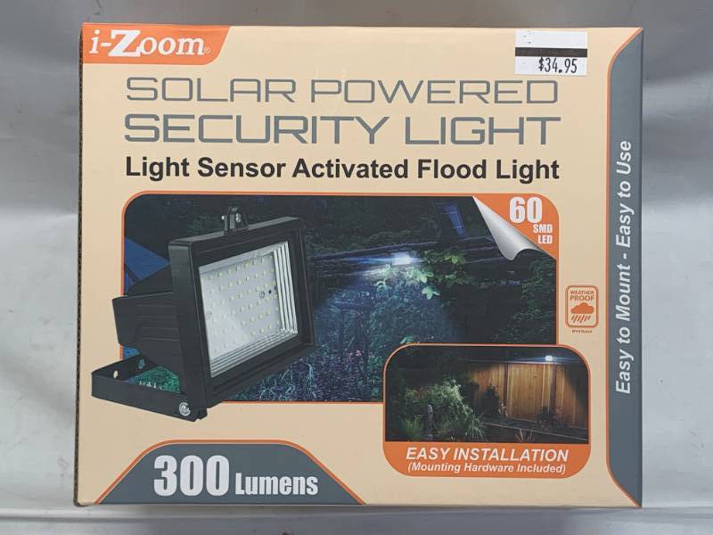 Brand New Solar Powered Security Light