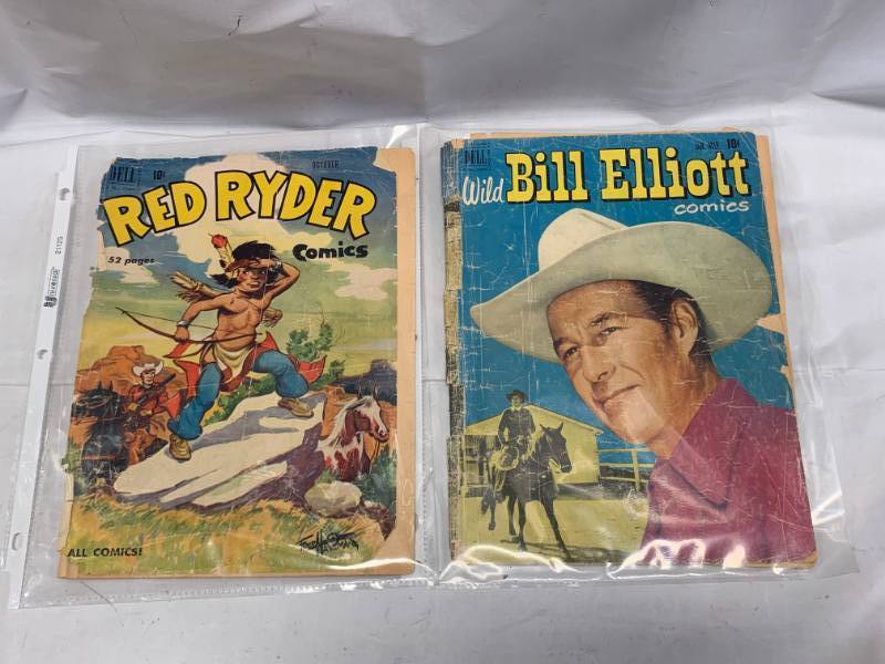 Red Ryder & Wild Bill Elliott Comic Books
