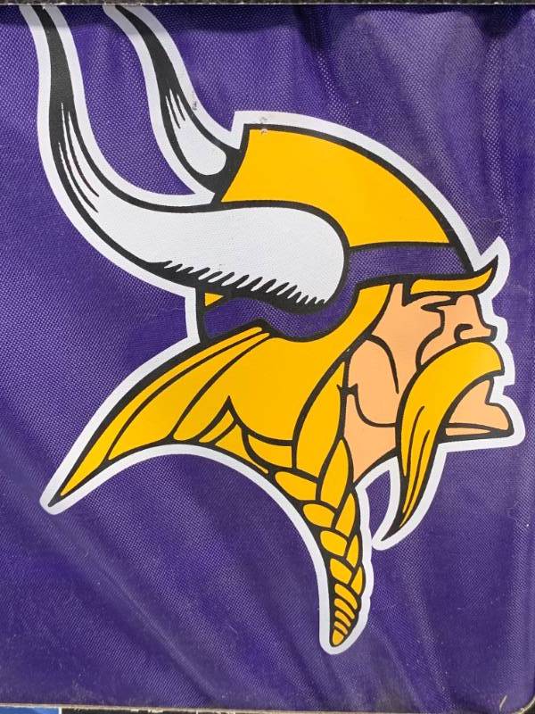 Brand New 3 in 1 Minnesota Vikings Seat, Poncho, Pad