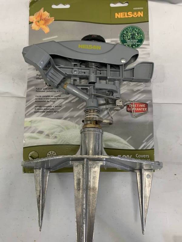 Fiskars Pulsating Sprinkler ($49 on Amazon)