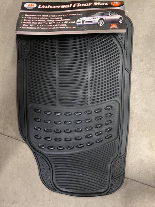 Brand New 4pc Universal Floor Mat Set