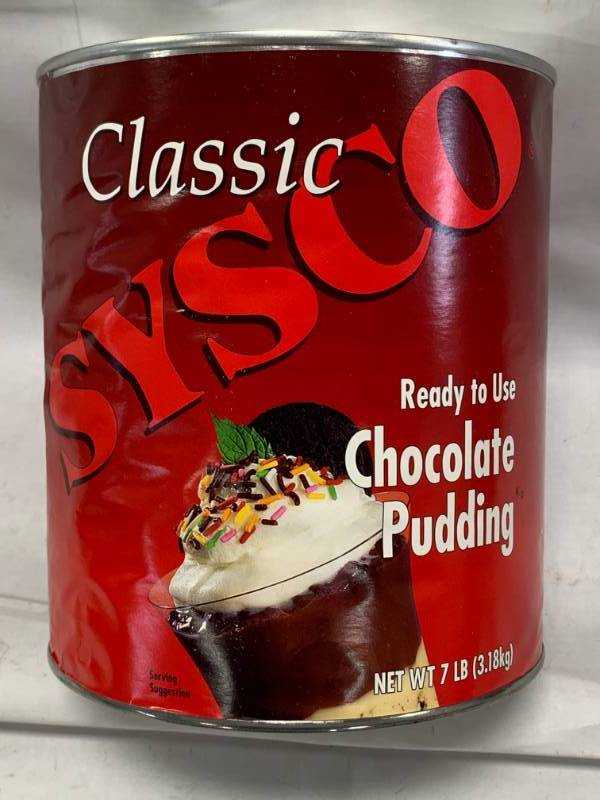 7lbs of Chocolate Pudding (whole lot o puddin)