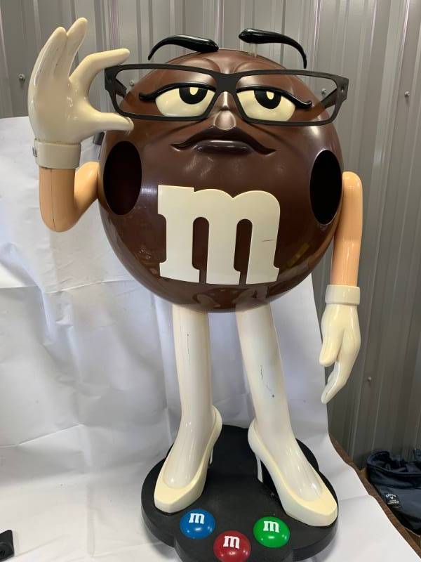 Vintage M&M Advertising Character 39 Tall