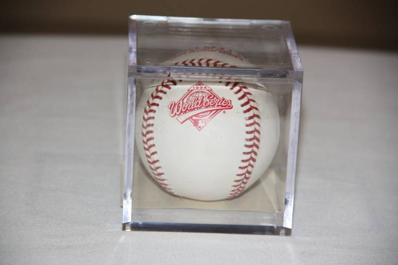 lot 15 image: 1994 Official League World Series Leather Baseball