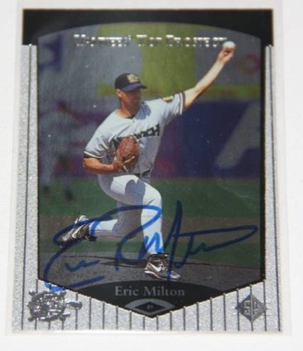 lot 51 image: Eric Milton 1997 SP Prospects In Person Auto  The Smoky Collection