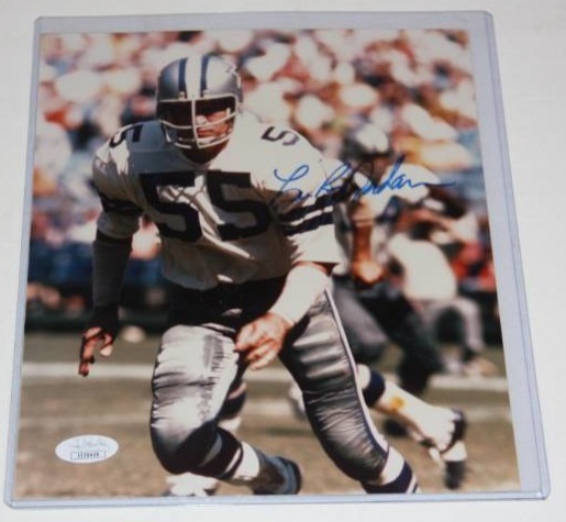 lot 80 image: Lee Roy Jordan Dallas Cowboys 8x10 Photo Auto  JSA COA