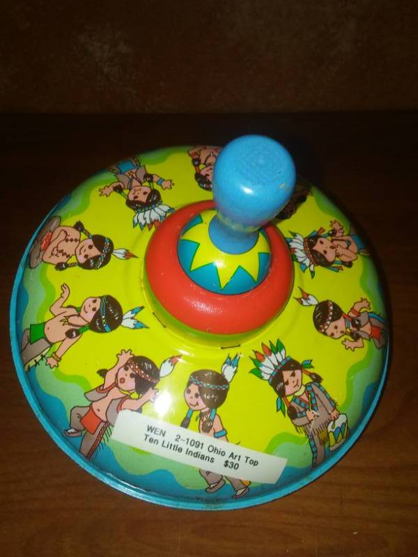 lot 38 image: Ten Little Indians . Ohio art works.