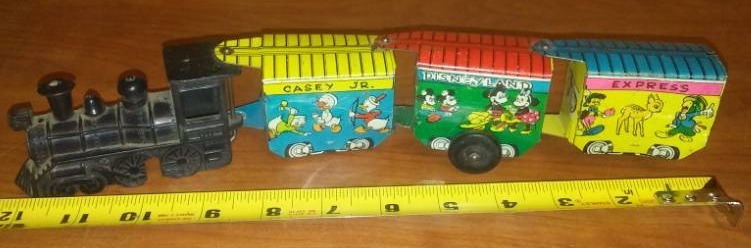 lot 50 image: Vintage Disneyland Express train