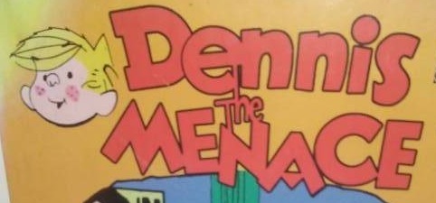 lot 61 image: 7  Dennis the Menace large poster boards, Hank Ketcham.
