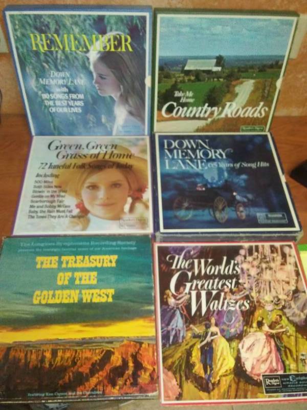 lot 66 image: 6 Readers Digest sets of record albums, vinyl.