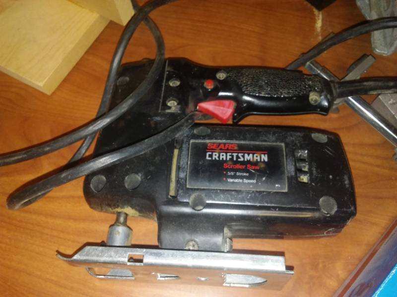 lot 69 image: Woodworking tools and attachments.