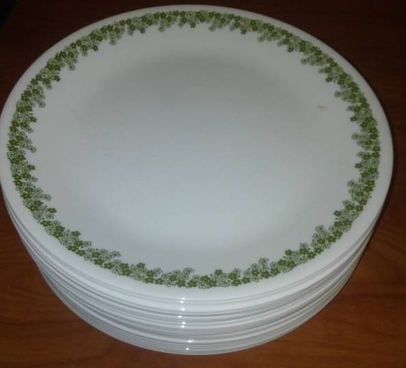 antique corelle dishes