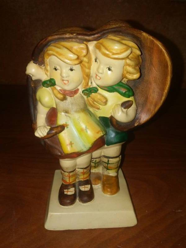 lot 84 image: Original Hummel - vintage boy and girl