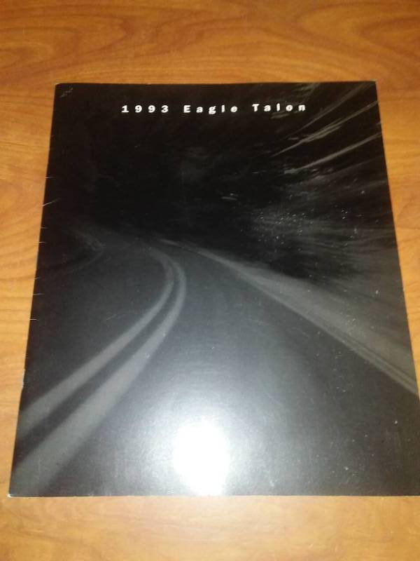 lot 225 image: 1993 Eagle Talon large brochure