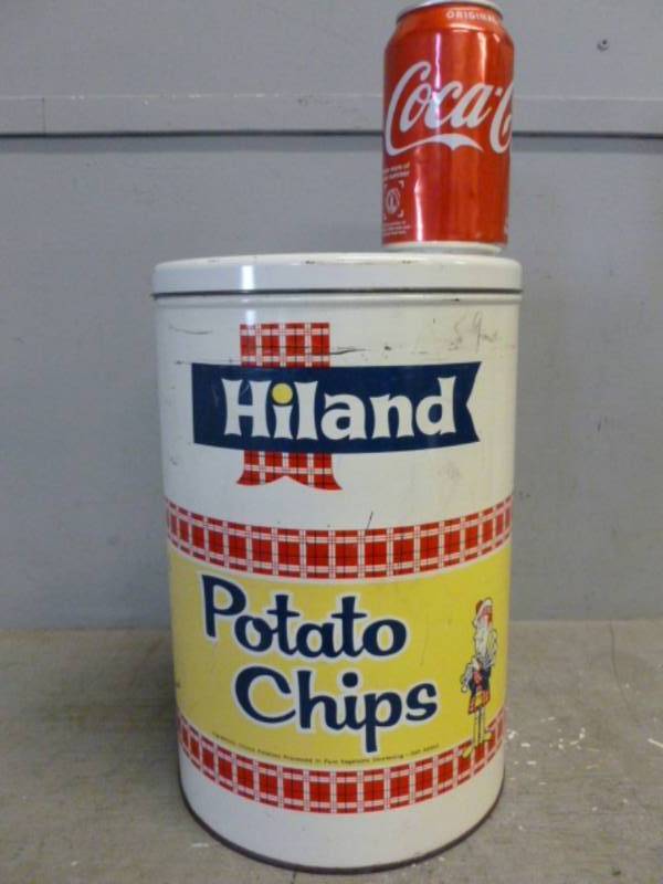 Vintage Metal Container
