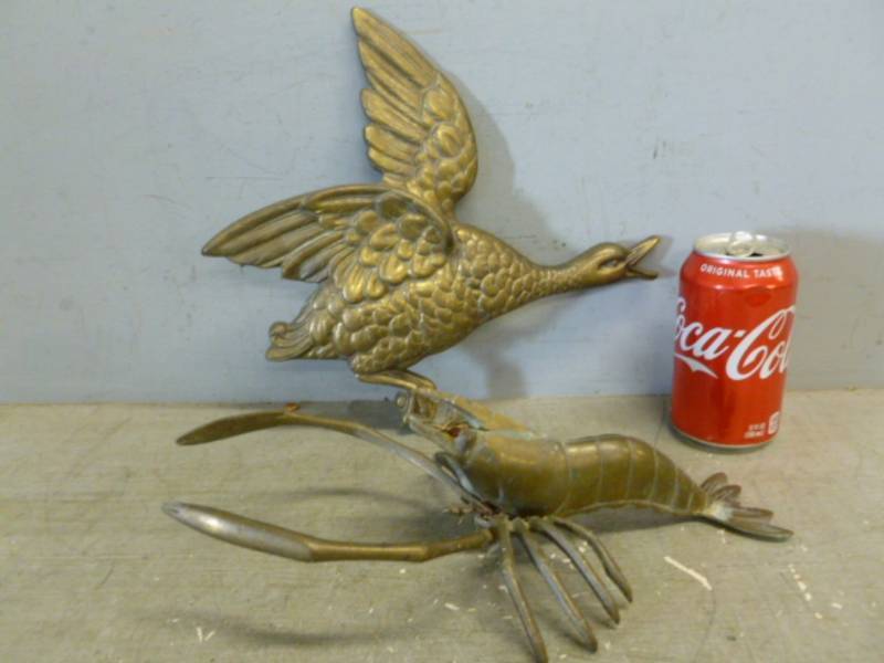 Vintage Cast Brass