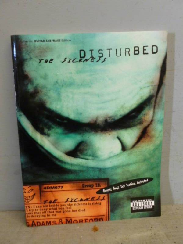 Disturbed Guitar Book