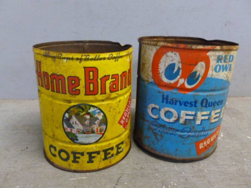 Vintage Red Owl Can