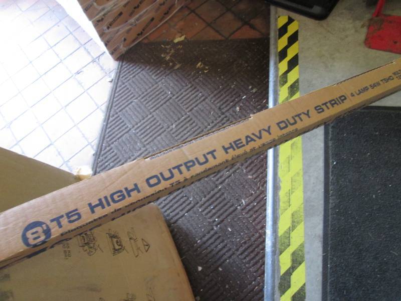 lot 13 image: Lithonia Lighting 8 ft 4-Light High...