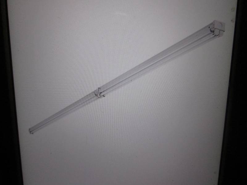 lot 14 image: Lithonia Lighting 8 ft 4-Light High...