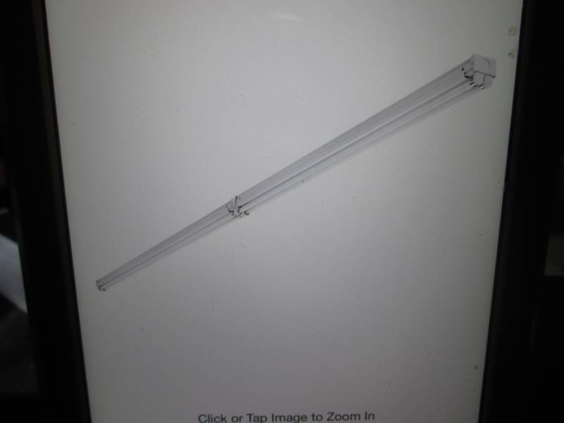 lot 19 image: Lithonia Lighting 8 ft 4-Light High...