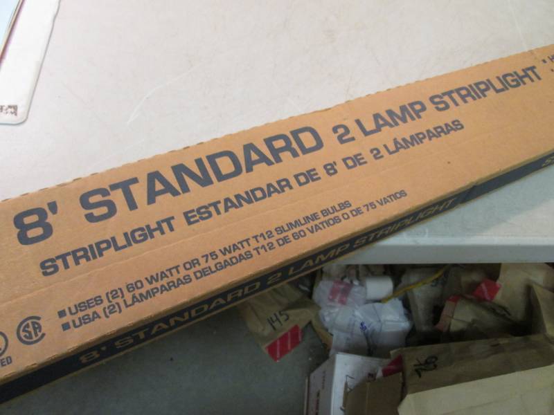 lot 21 image: Lithonia Lighting 8 ft Standard 2-L...