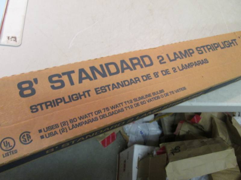 lot 22 image: Lithonia Lighting 8 ft Standard 2-L...