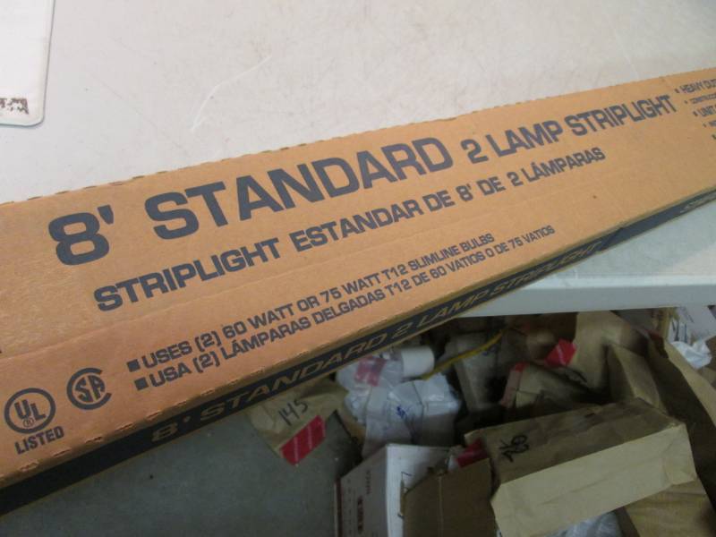 lot 23 image: Lithonia Lighting 8 ft Standard 2-L...