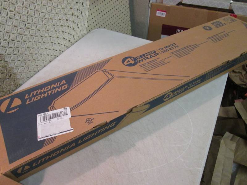lot 26 image: Lithonia Lighting 4 ft Multi-Volt 2...